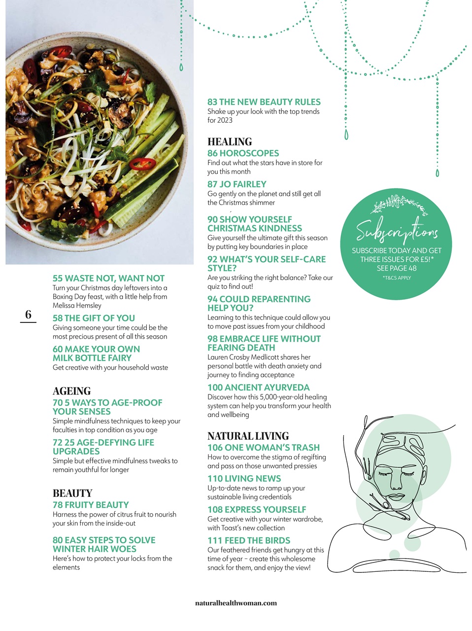 Natural Health Preview Pages