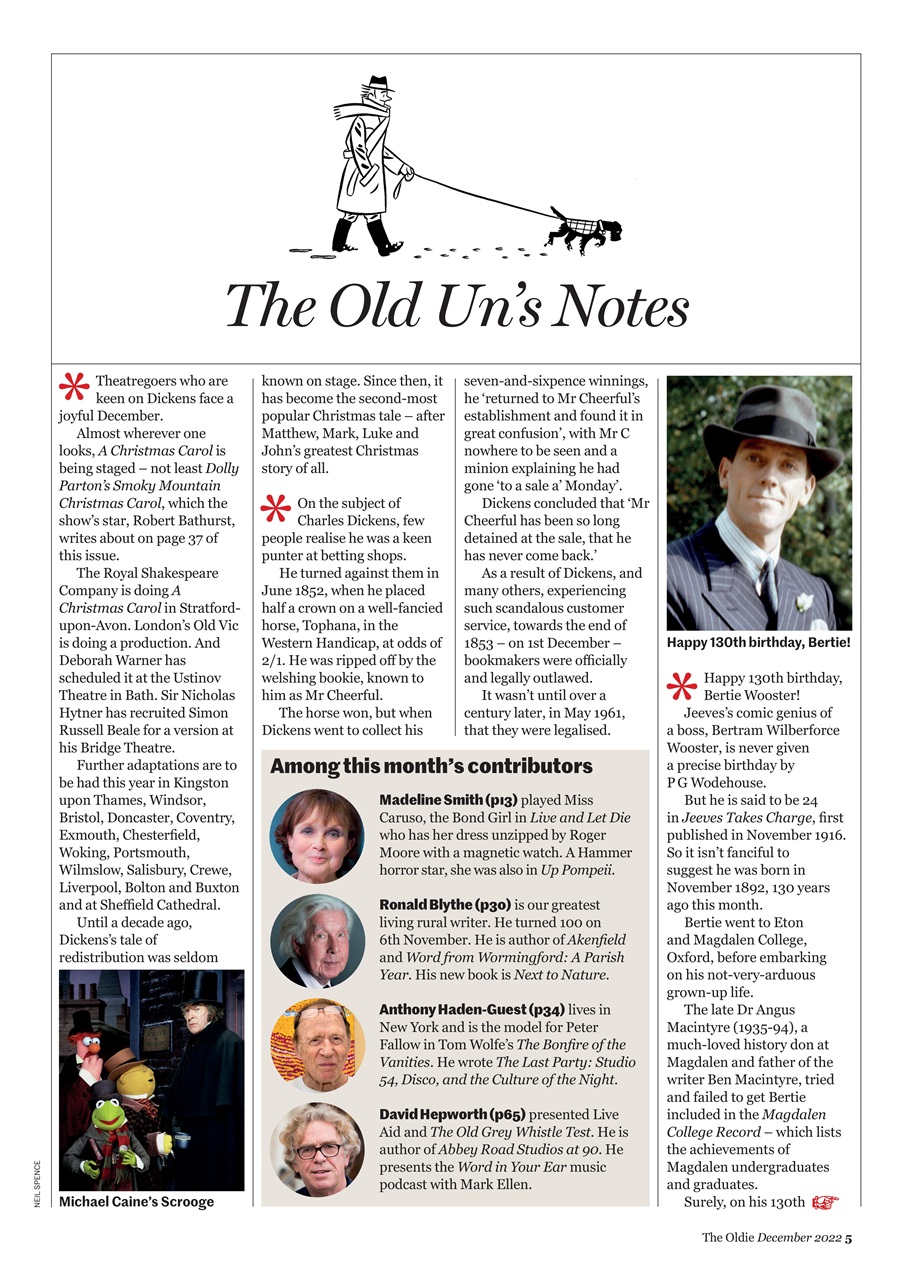 The Oldie Preview Pages