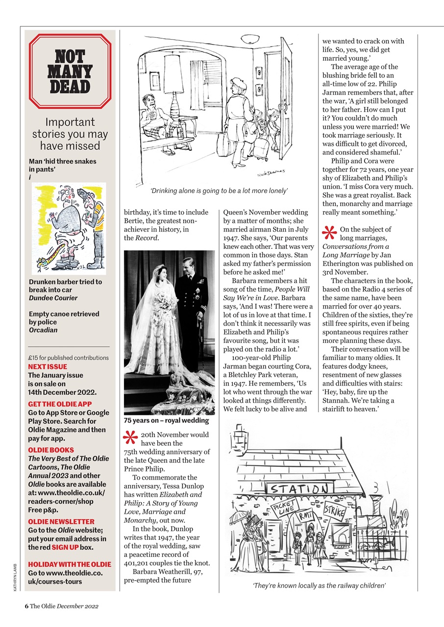 The Oldie Preview Pages