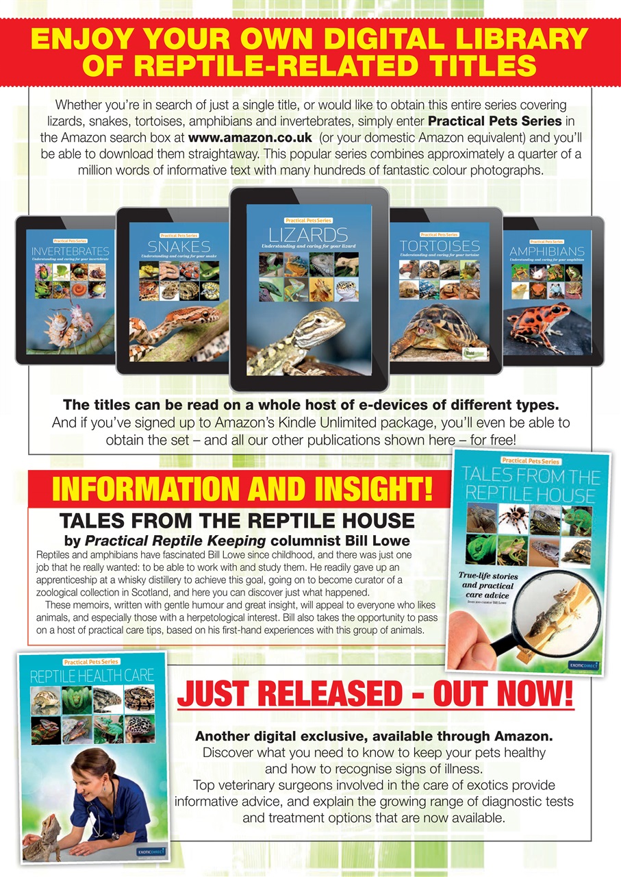 Practical Reptile Keeping Preview Pages