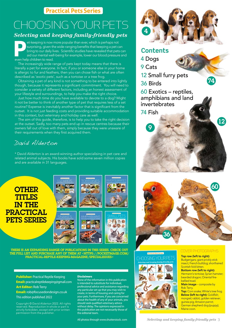 Practical Reptile Keeping Preview Pages