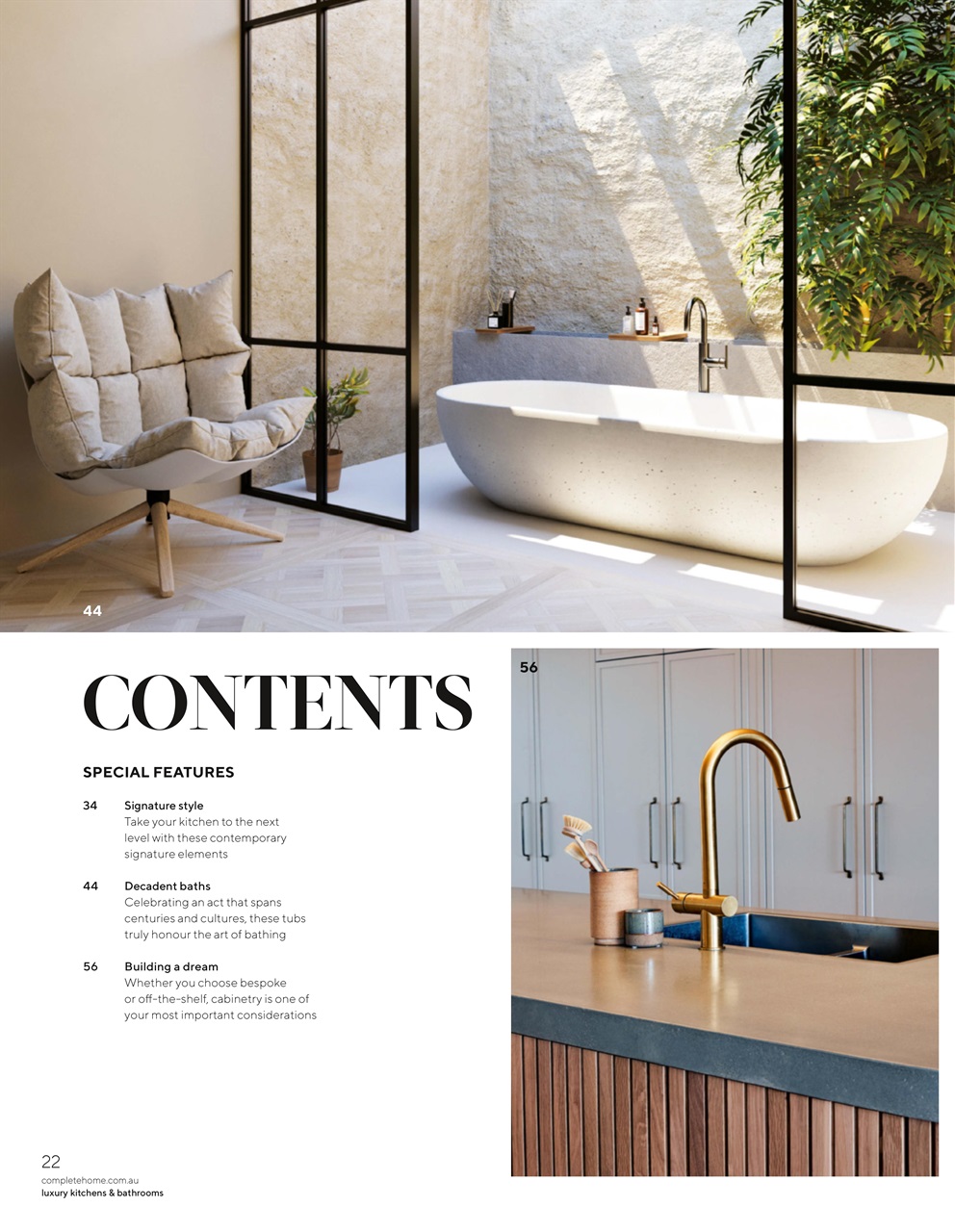 Luxury Kitchens and Bathrooms Preview Pages
