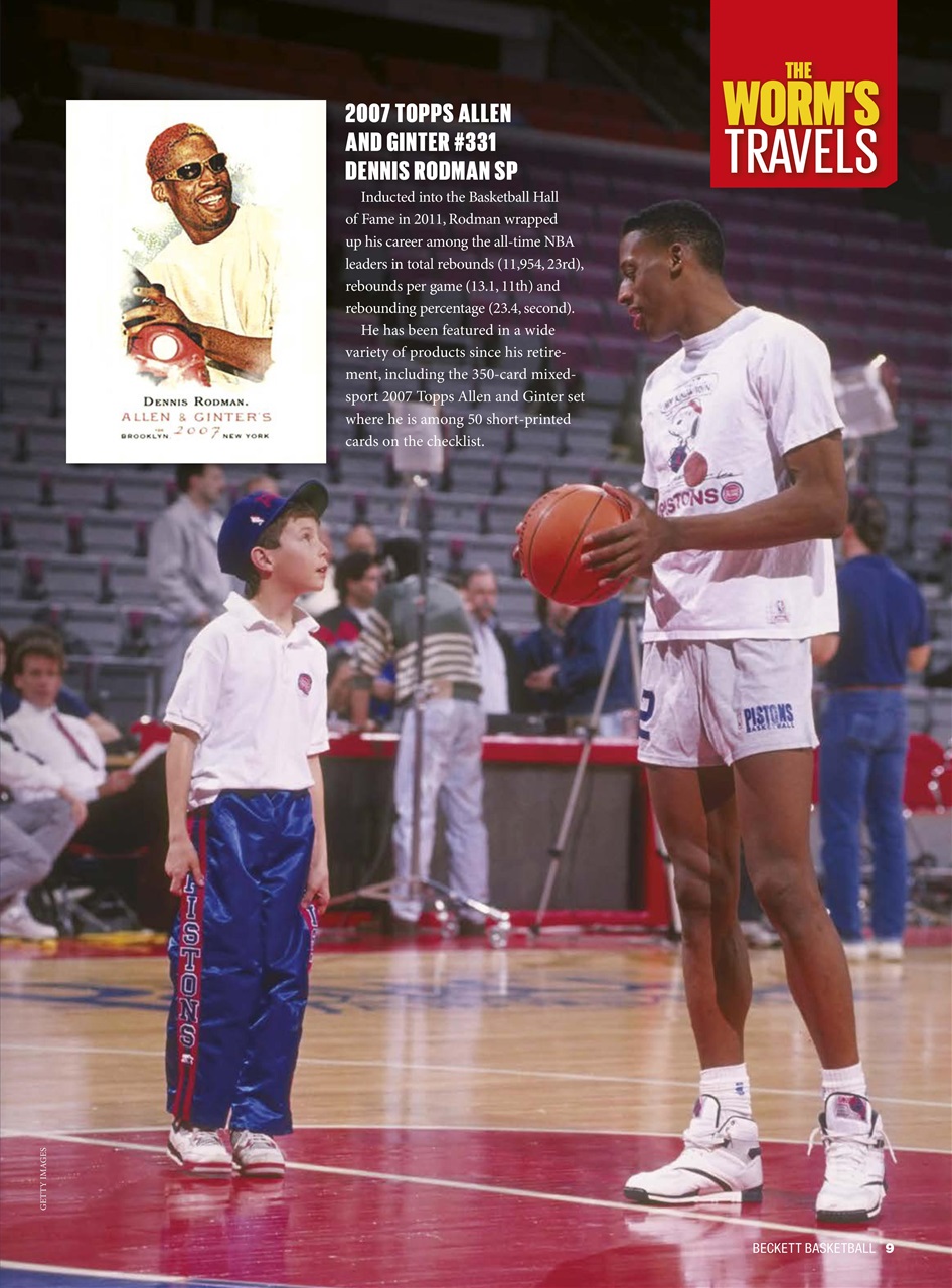 Beckett Basketball Magazine Preview Pages