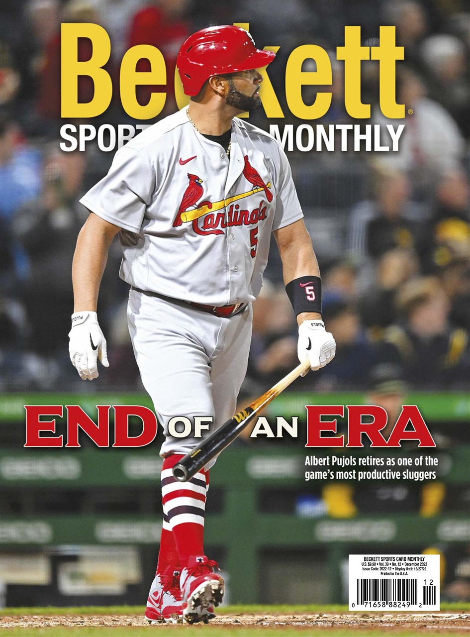 Sports Card Monthly Magazine Preview Pages