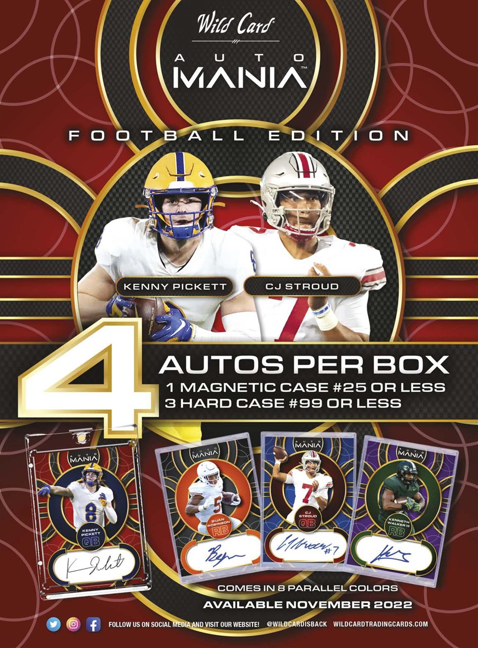 Sports Card Monthly Magazine Preview Pages