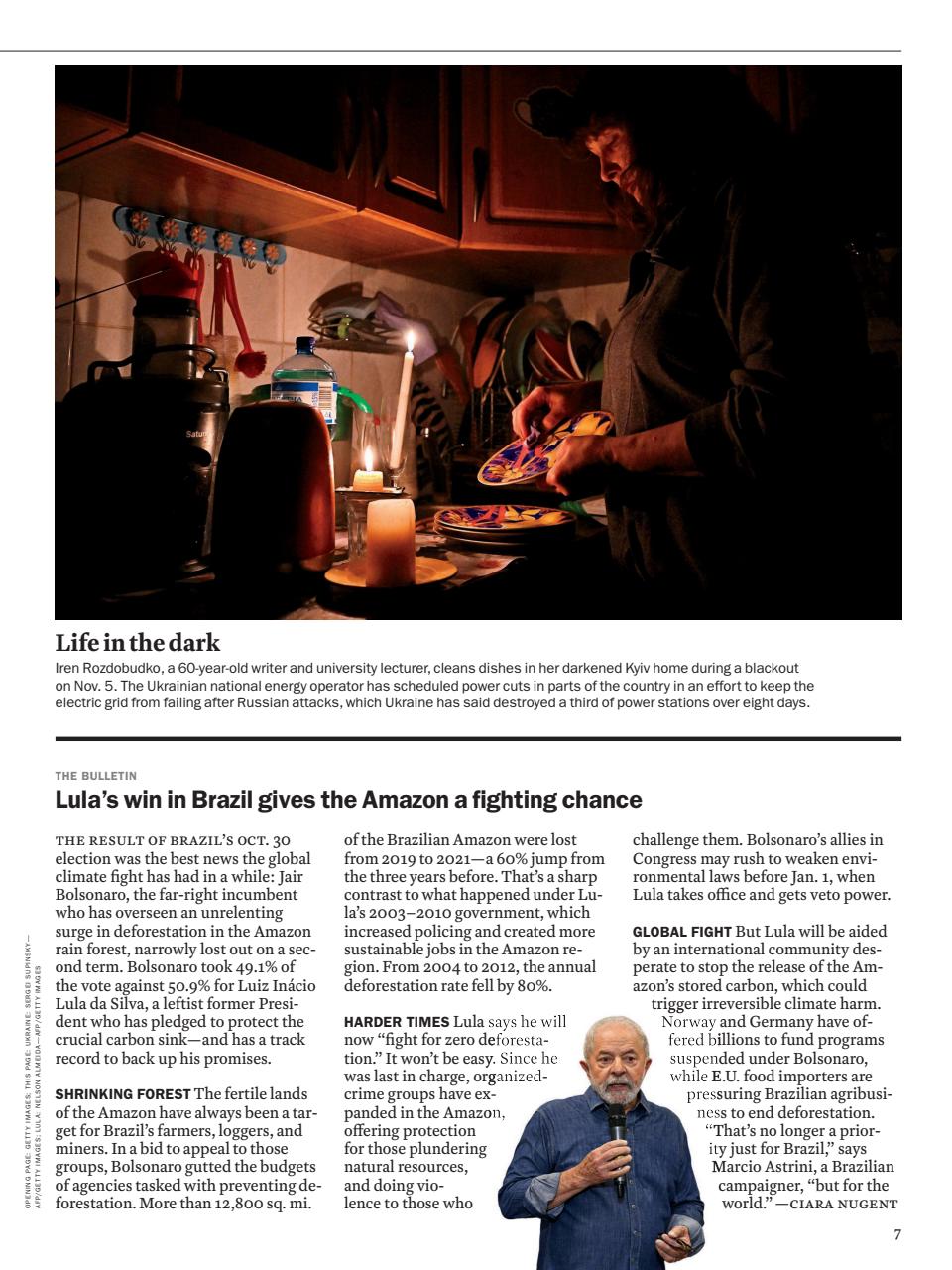 TIME Magazine Europe Preview Pages