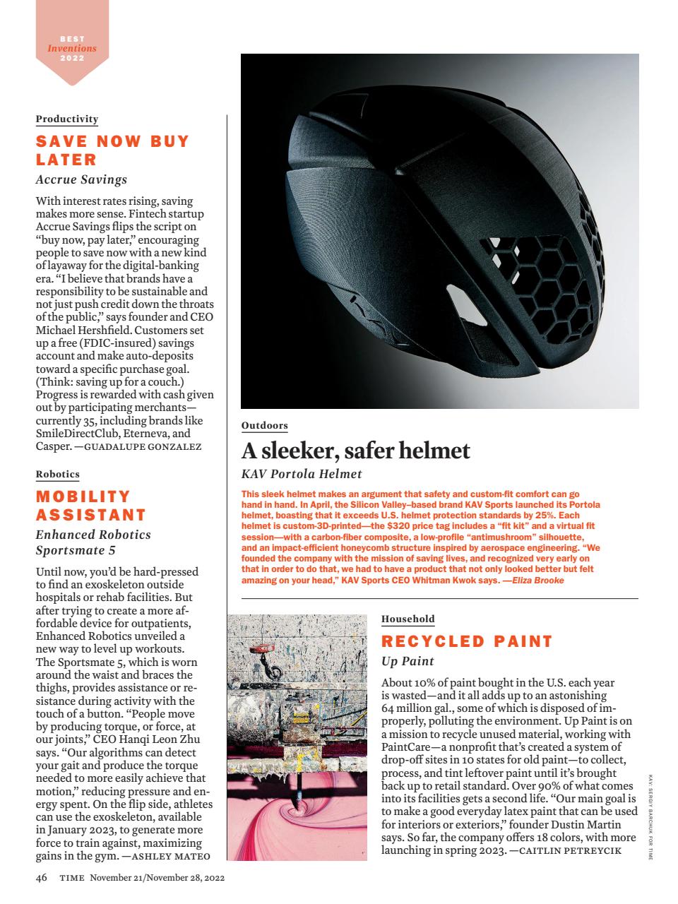 TIME Magazine Europe Preview Pages