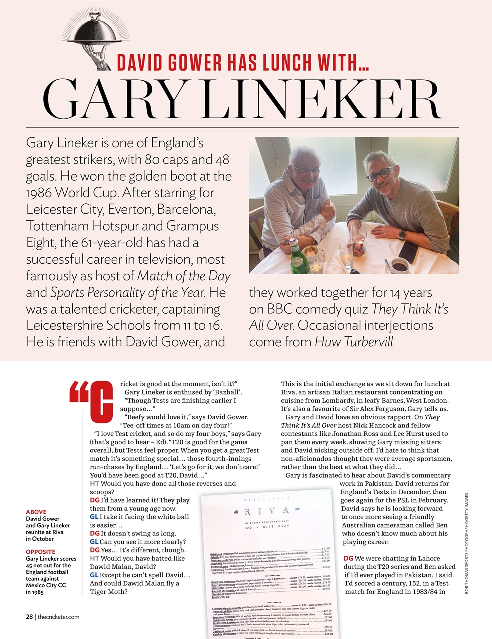 The Cricketer Magazine Preview Pages