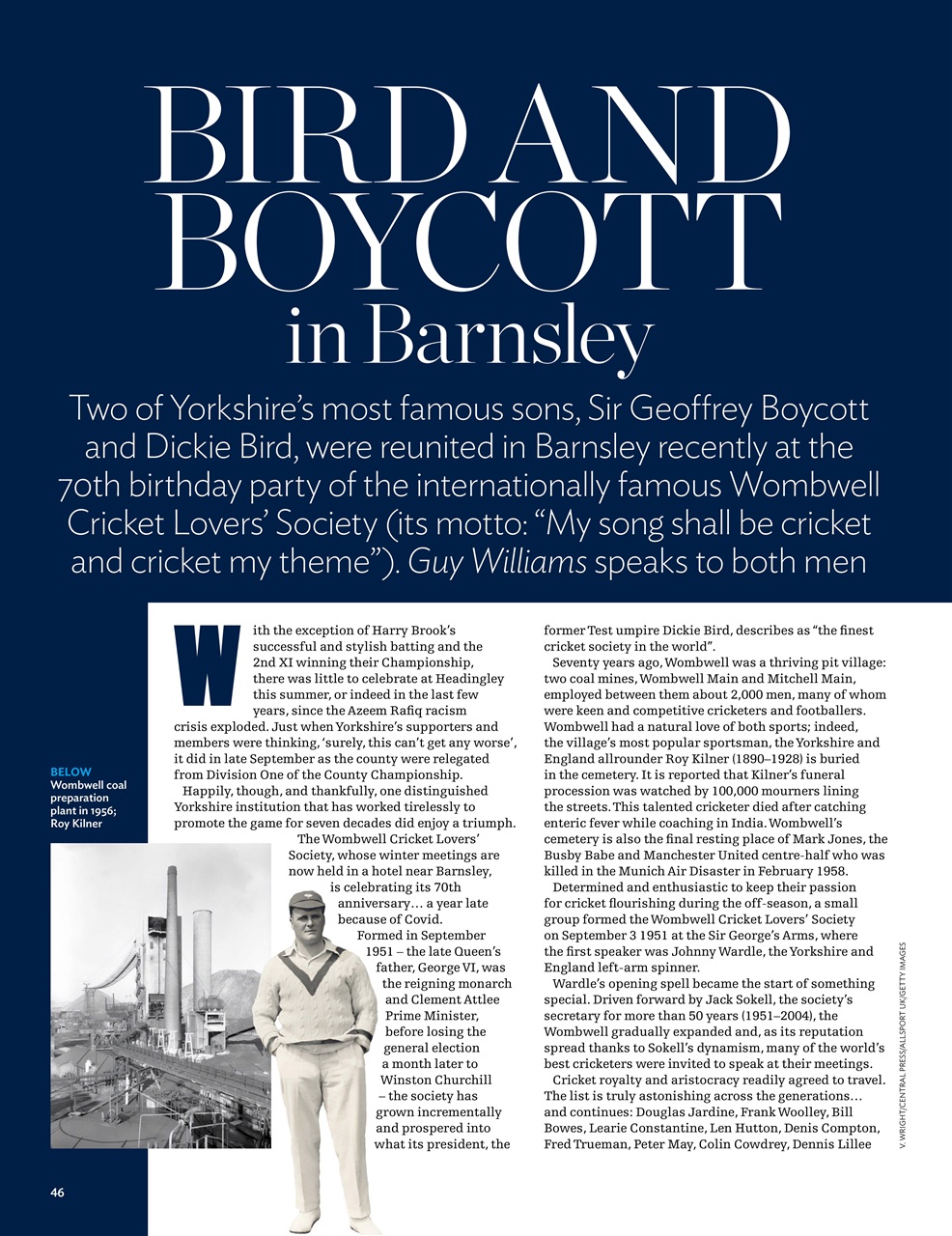 The Cricketer Magazine Preview Pages