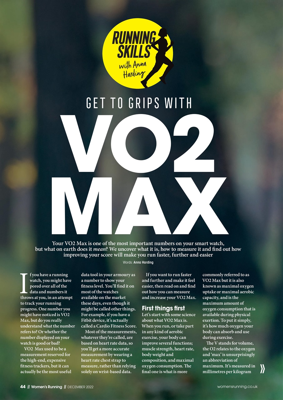 Women’s Running Preview Pages