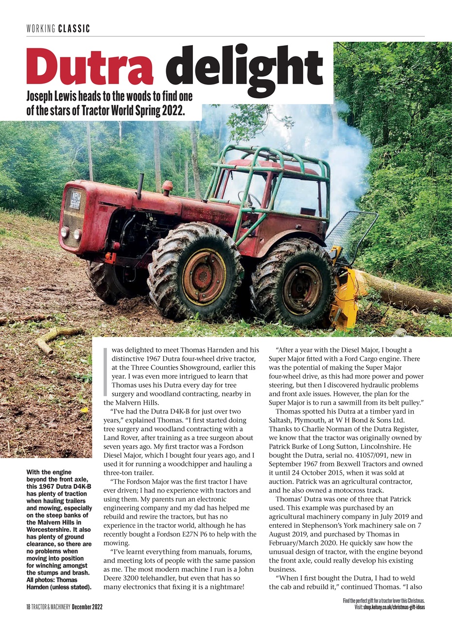 Tractor & Machinery Preview Pages