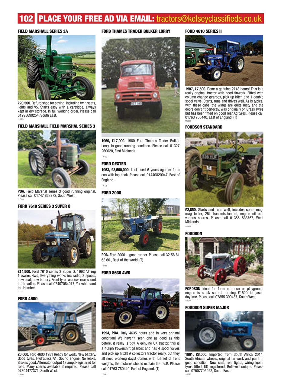 Tractor & Machinery Preview Pages