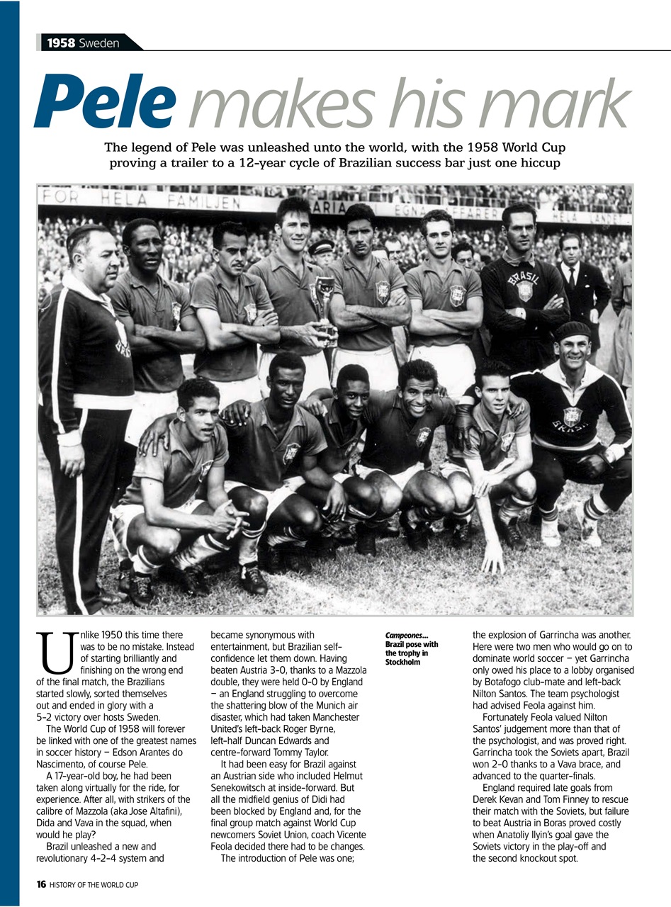 World Soccer Presents Preview Pages