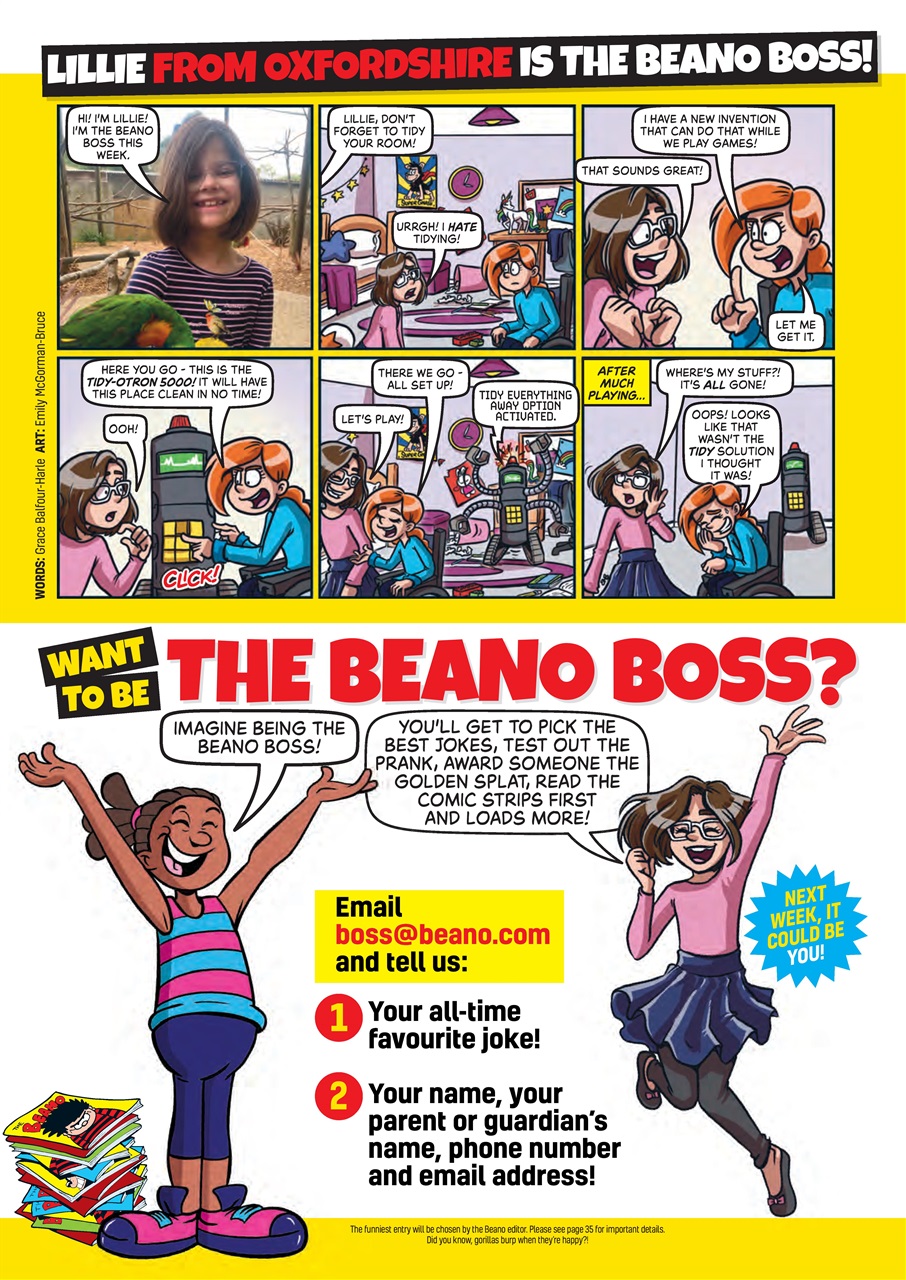 Beano Preview Pages