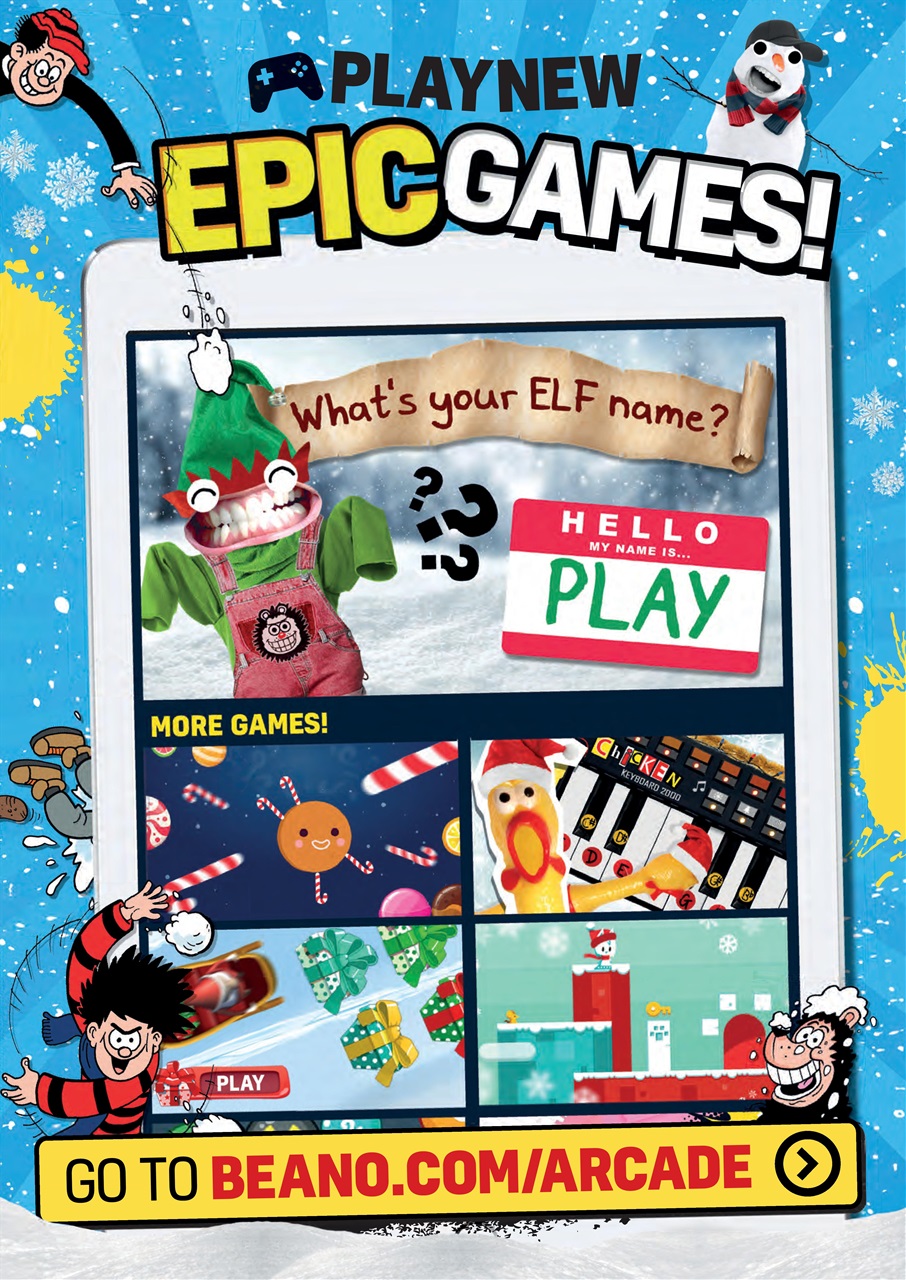 Beano Preview Pages