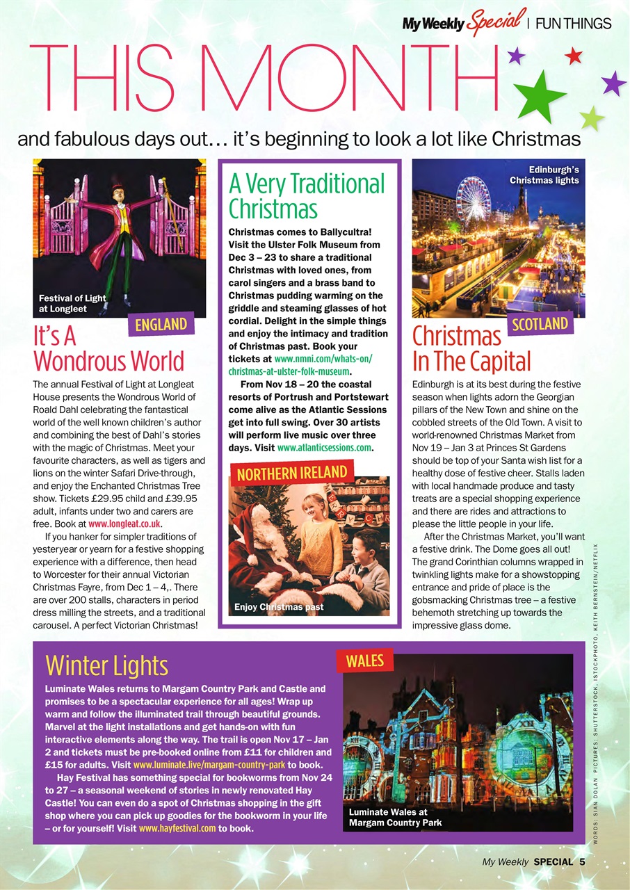 My Weekly Special Preview Pages