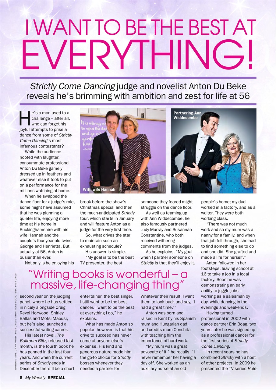 My Weekly Special Preview Pages