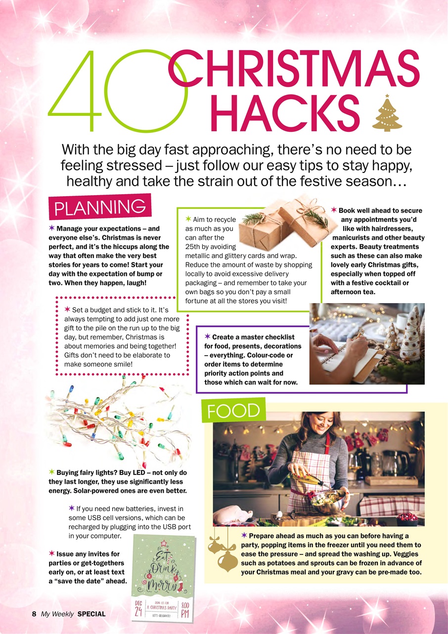 My Weekly Special Preview Pages