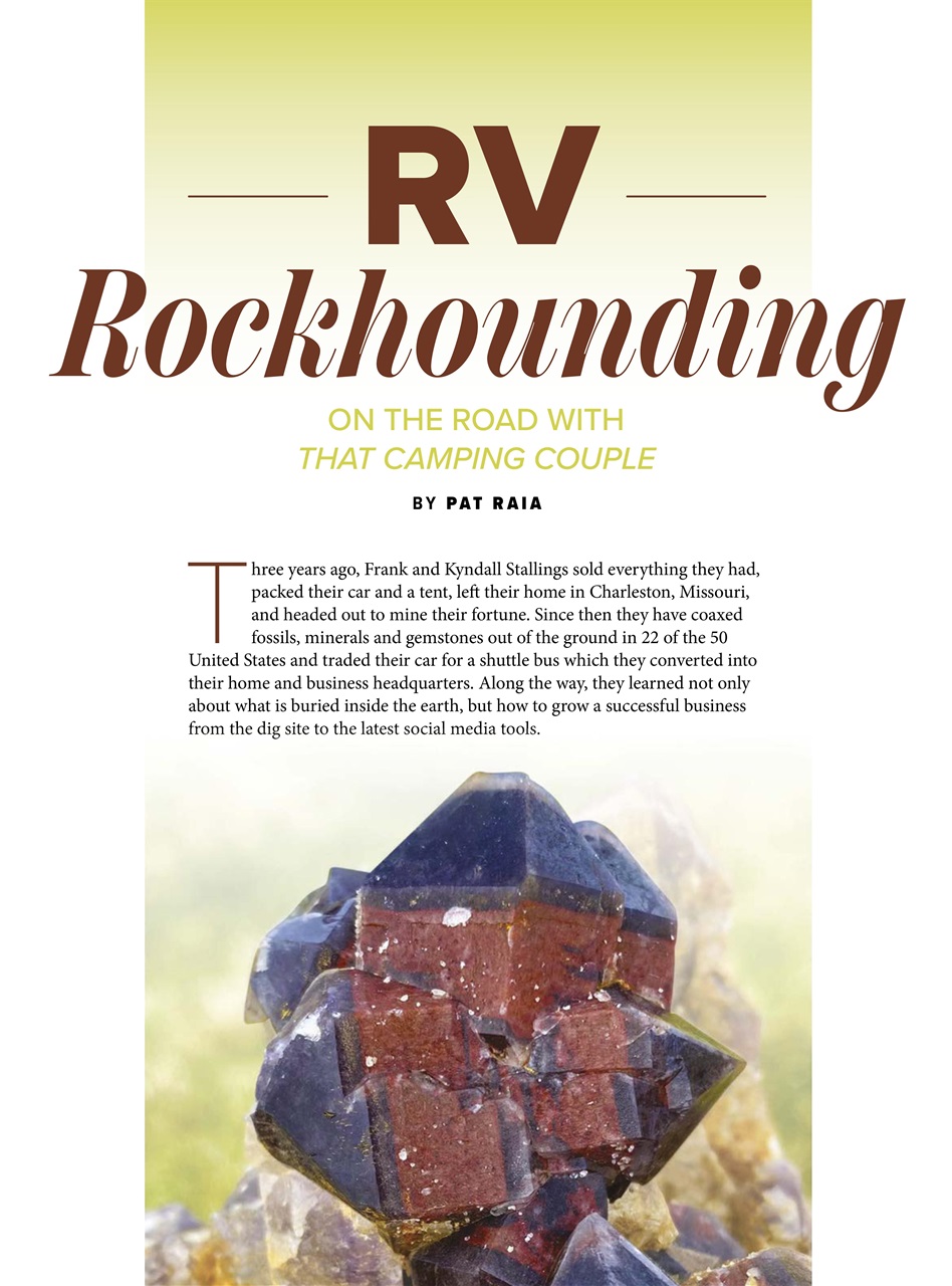 Rock&Gem Magazine Preview Pages