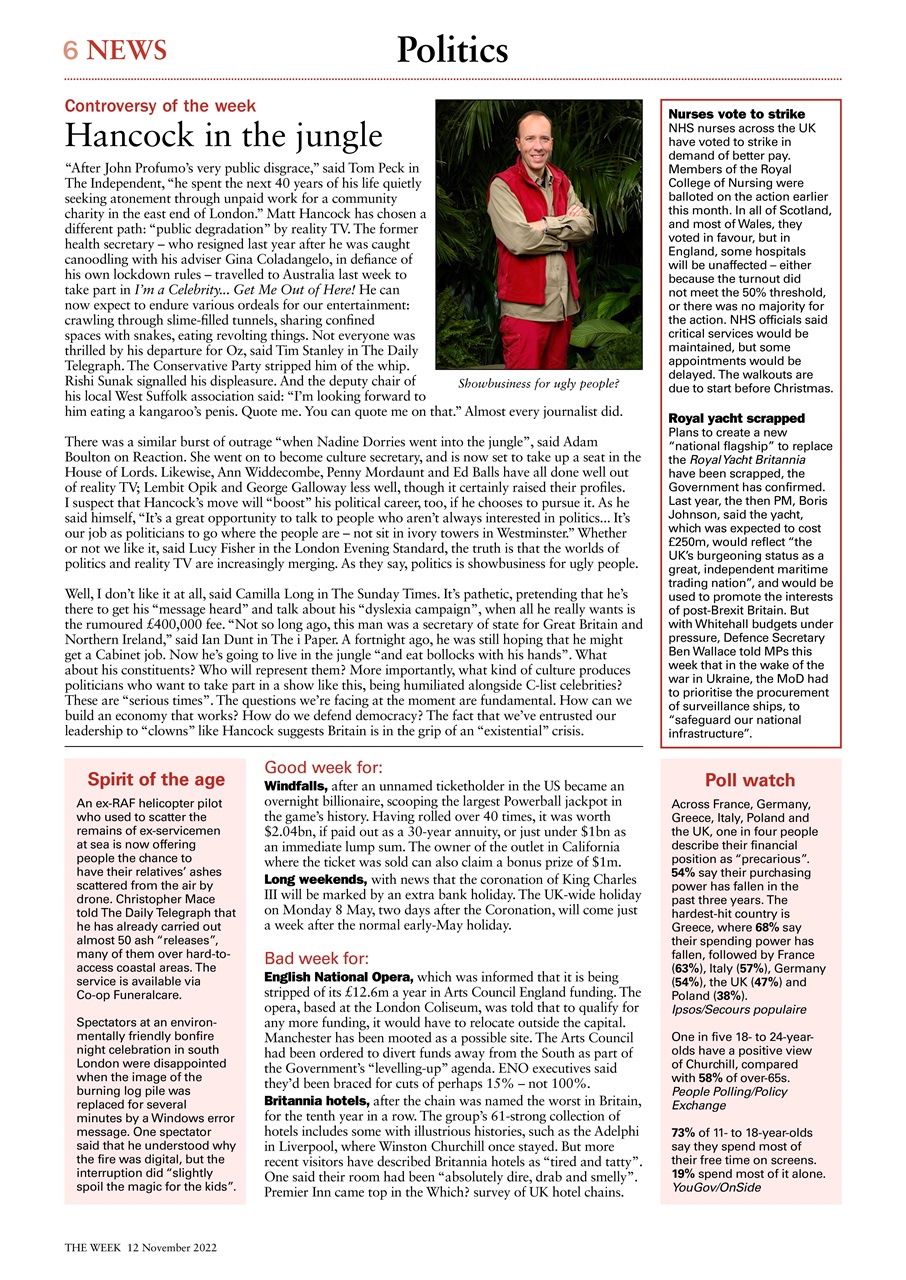 The Week Preview Pages