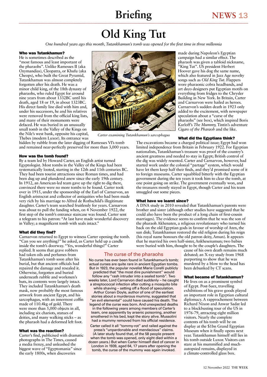 The Week Preview Pages