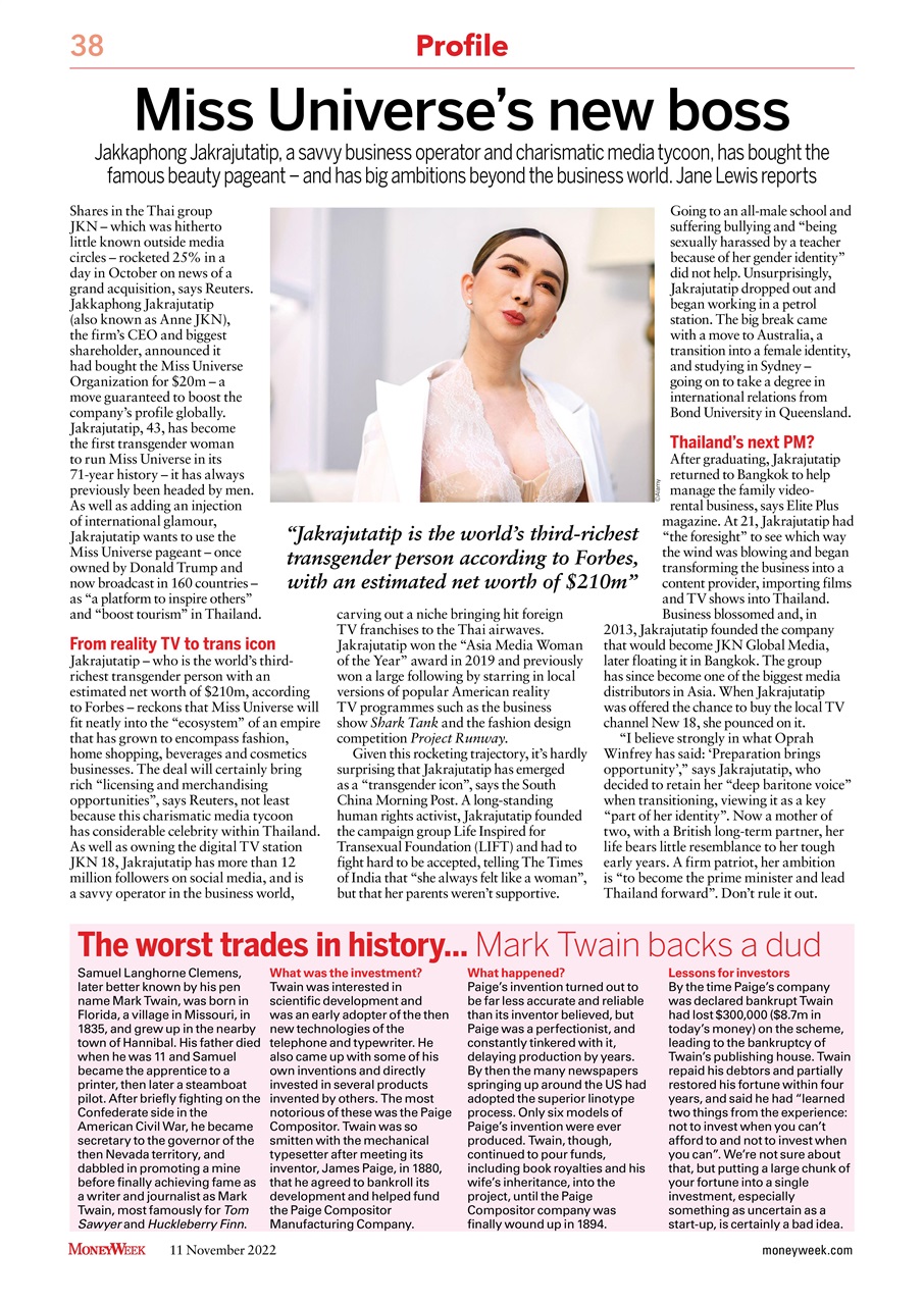 MoneyWeek Preview Pages