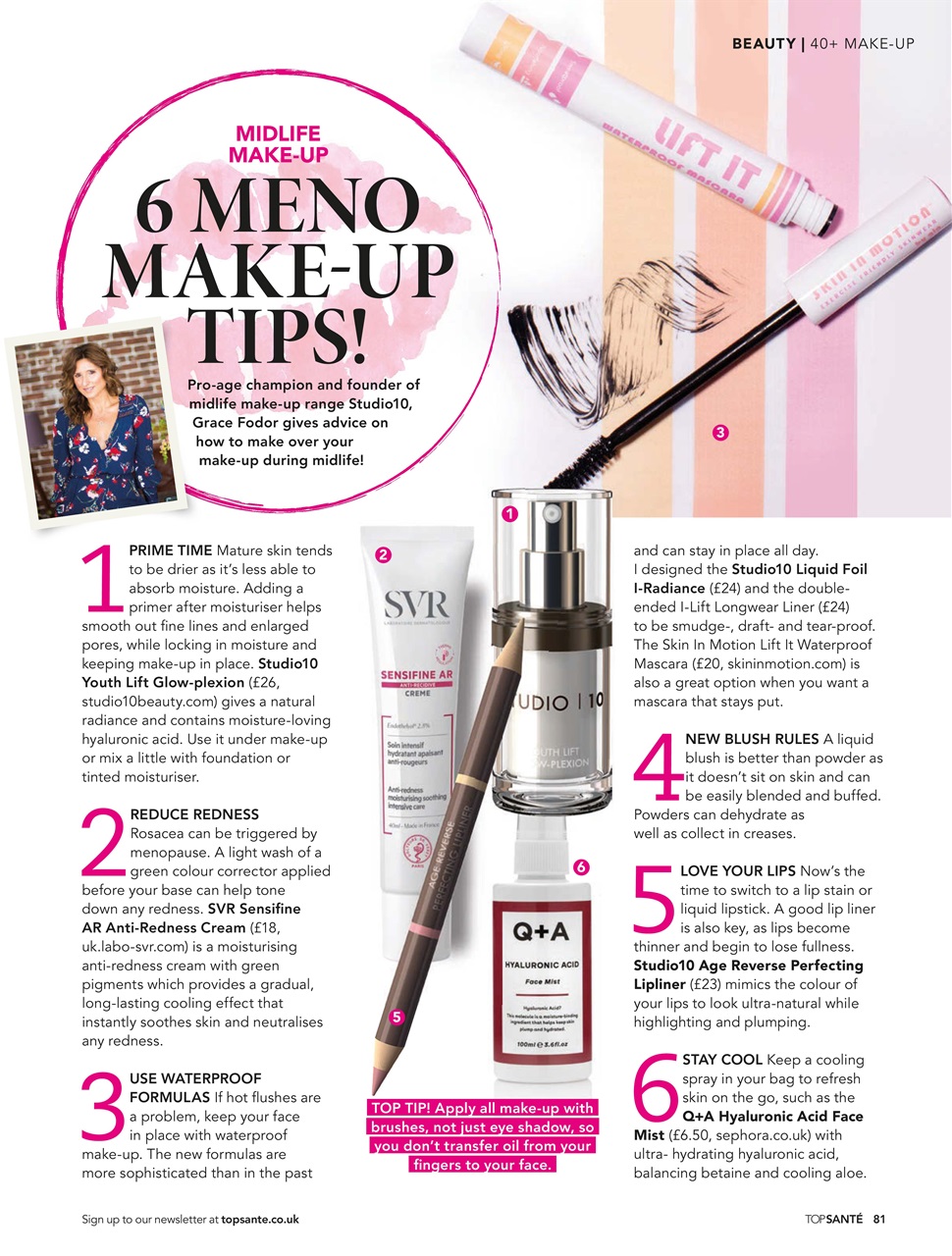 Top Sante Preview Pages