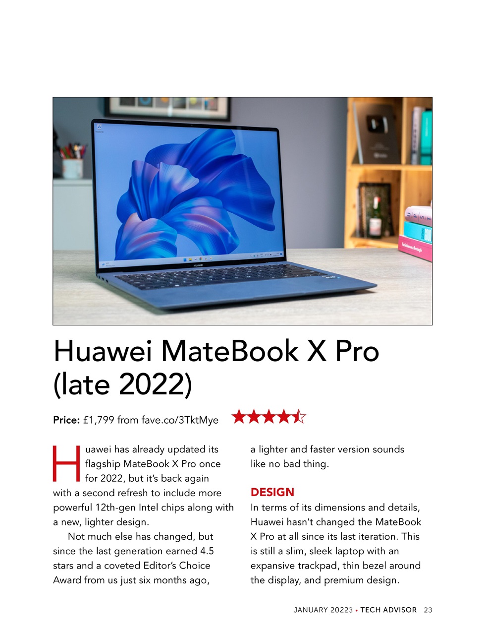 Tech Advisor Preview Pages