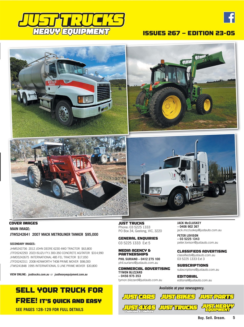 JUST TRUCKS Preview Pages