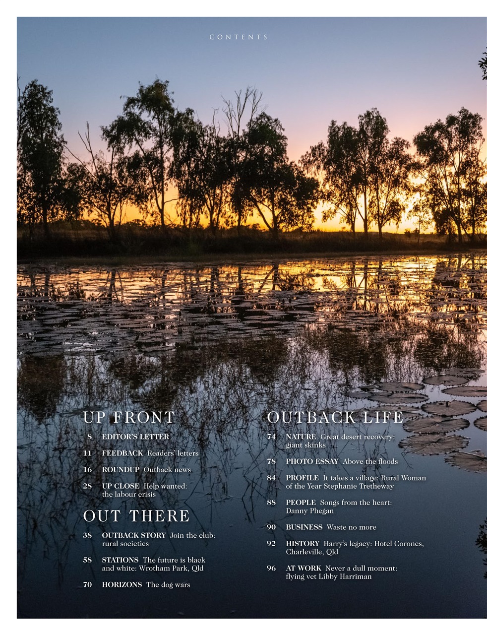 OUTBACK Magazine Preview Pages
