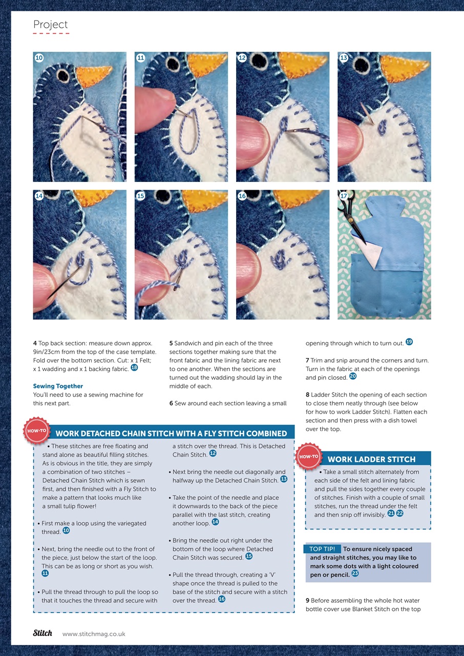 Stitch magazine Preview Pages