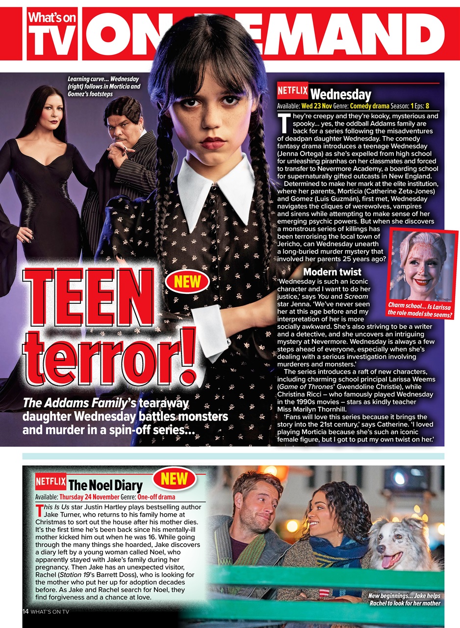 What's on TV Preview Pages