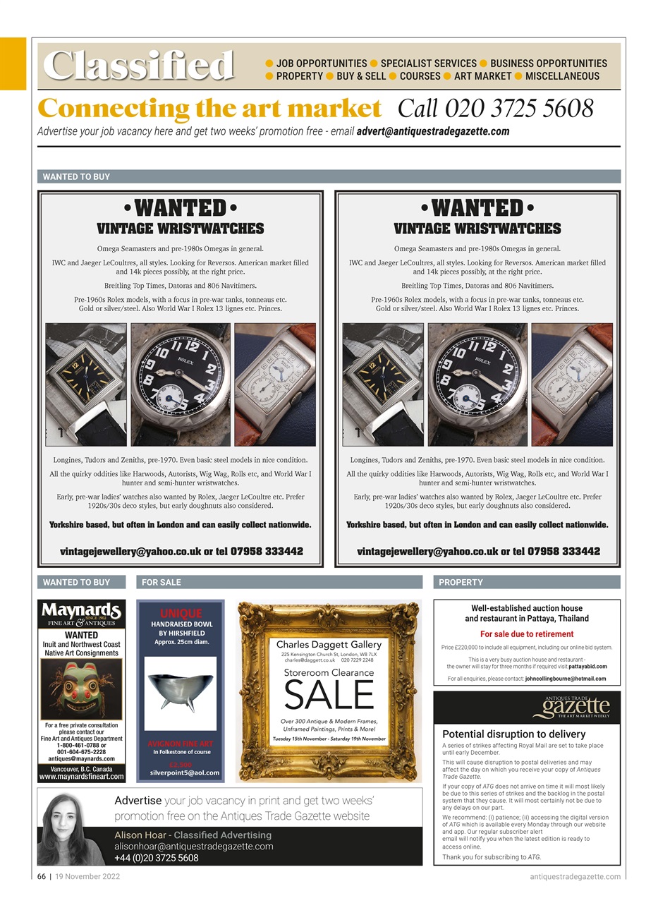 Antiques Trade Gazette Preview Pages