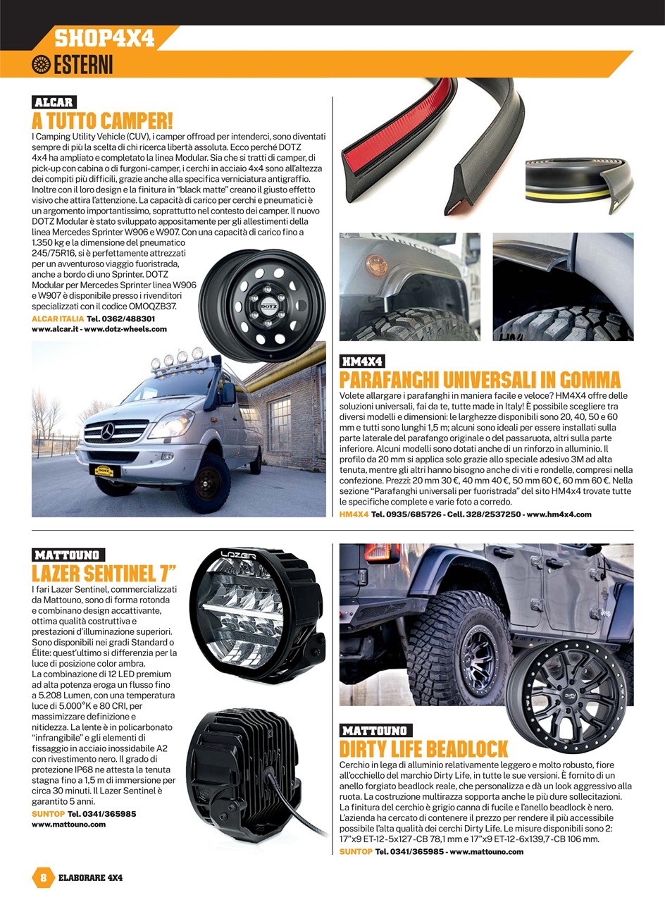 Elaborare 4x4 Preview Pages