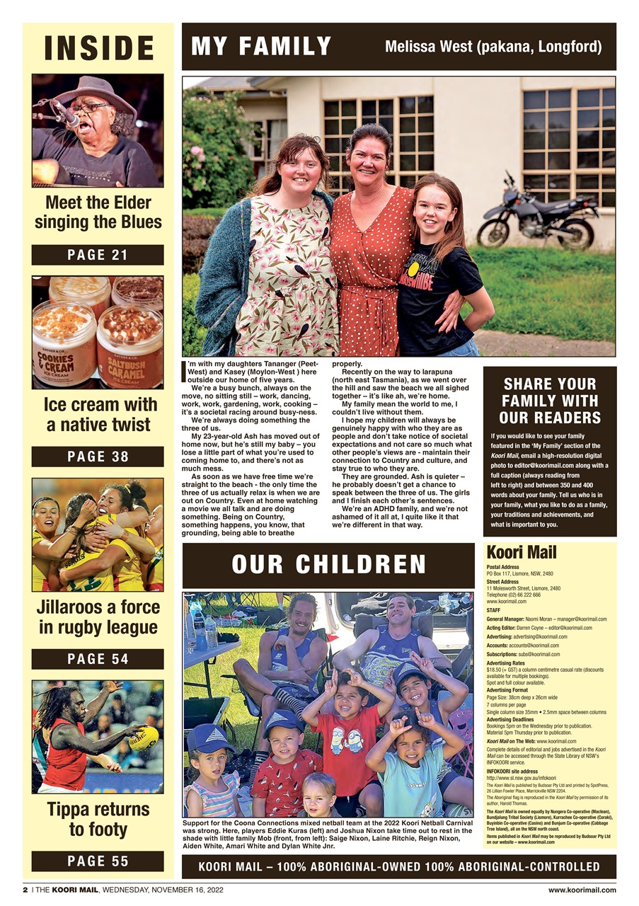 Koori Mail Preview Pages