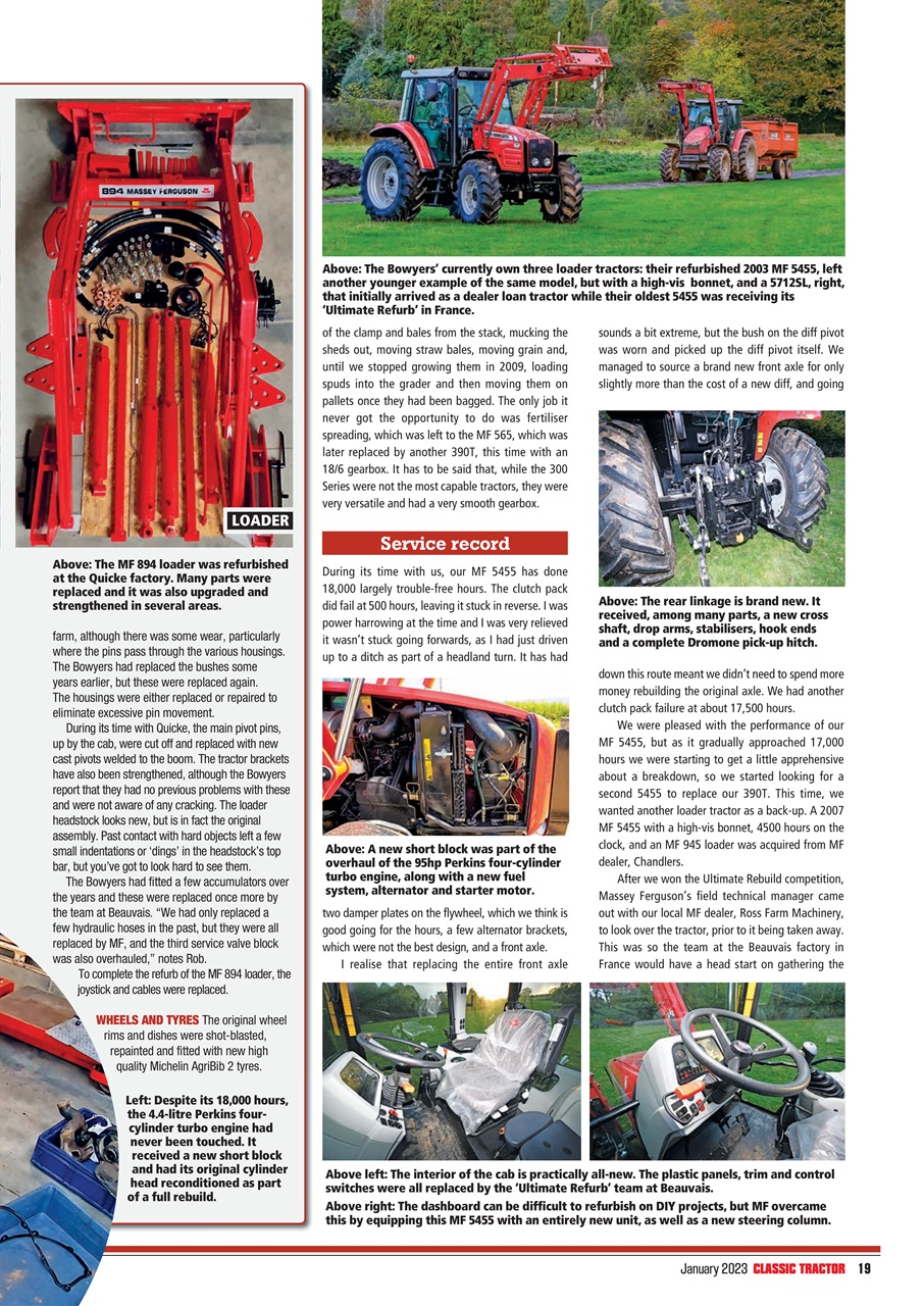 Classic Tractor Preview Pages