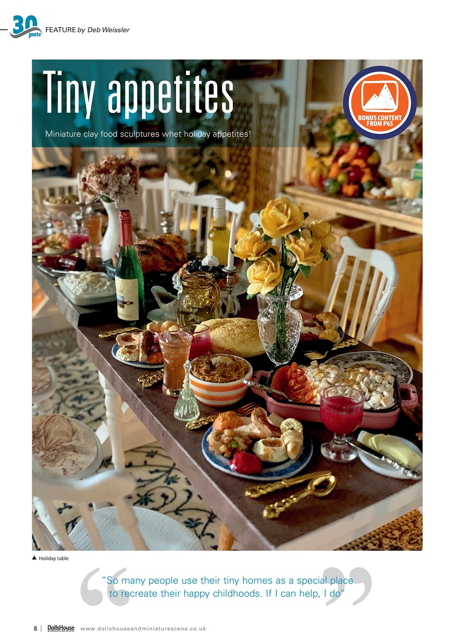 Dolls House and Miniature Scene Preview Pages