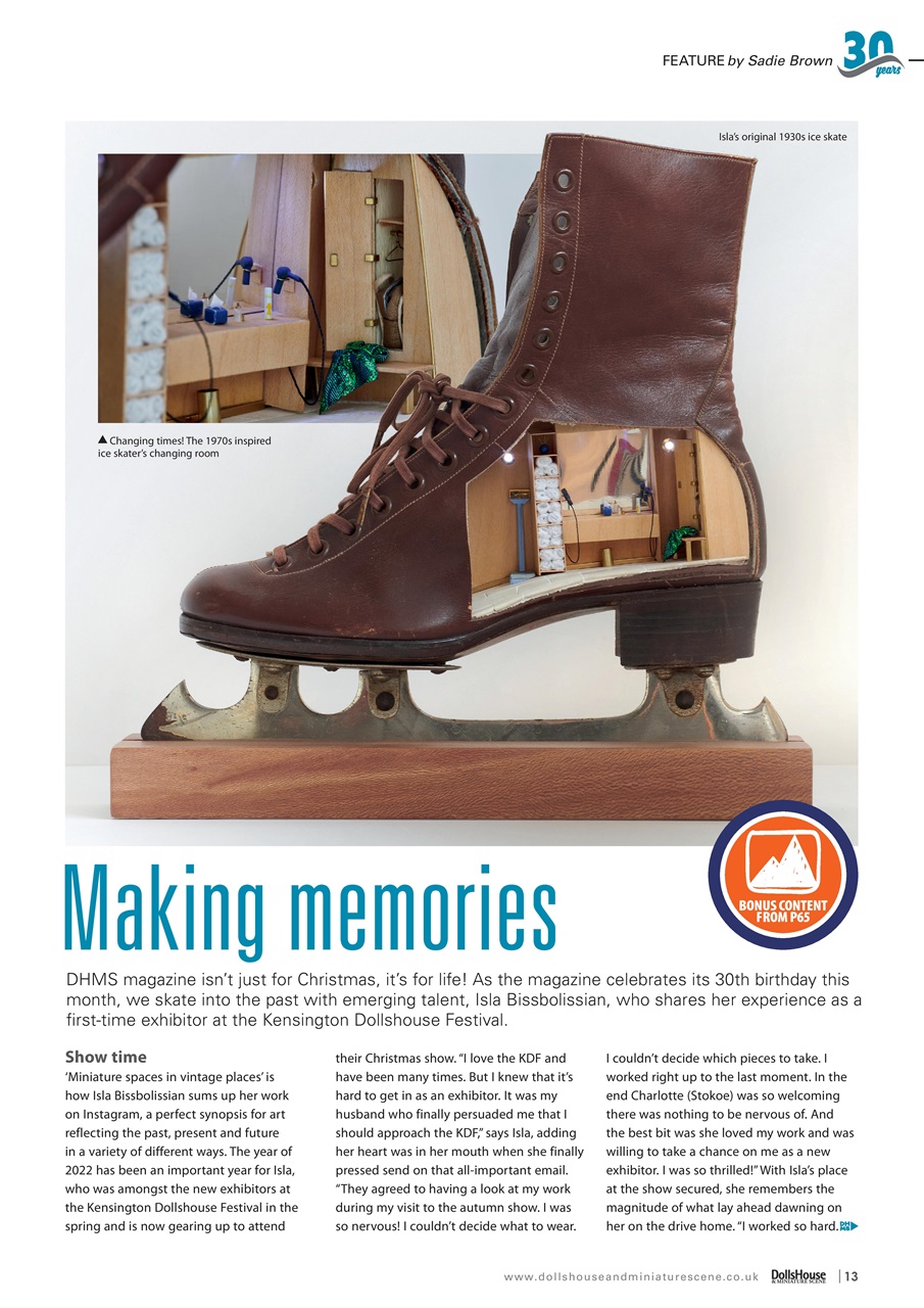 Dolls House and Miniature Scene Preview Pages