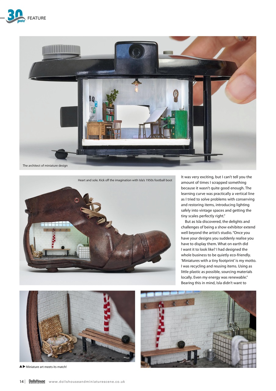 Dolls House and Miniature Scene Preview Pages