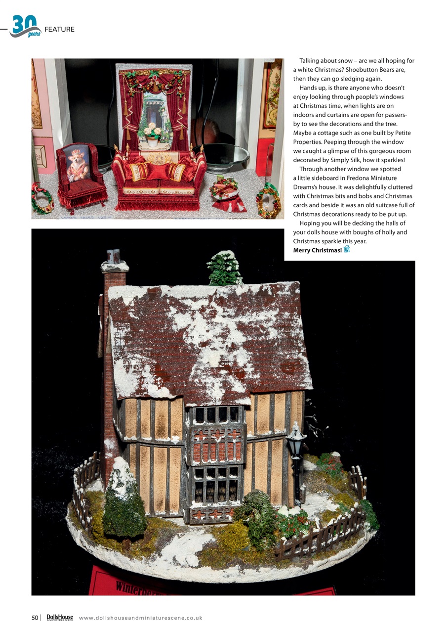 Dolls House and Miniature Scene Preview Pages