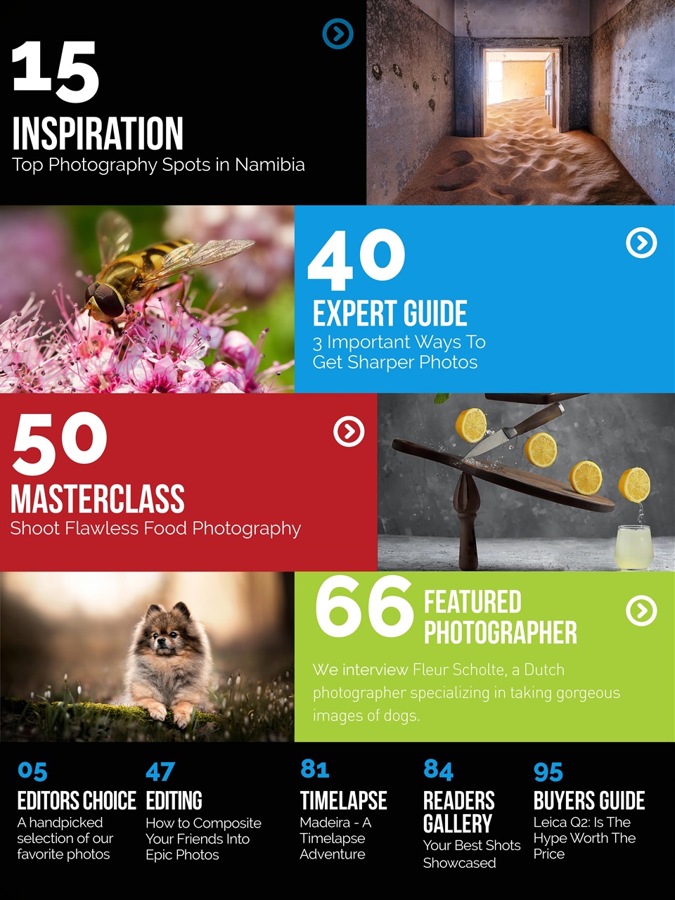 Photography Masterclass Magazine Preview Pages
