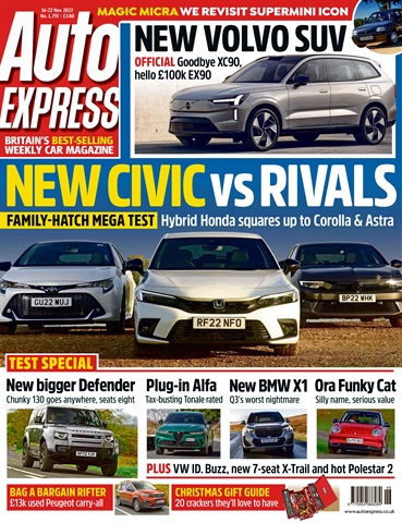 Auto Express issue Nov 17th 2022