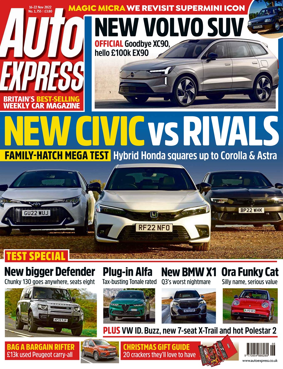 Auto Express Preview Pages