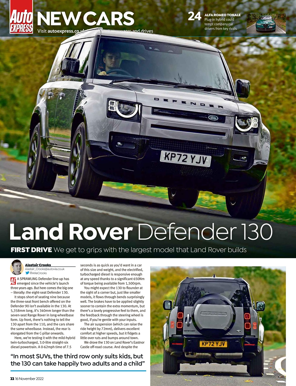 Auto Express Preview Pages