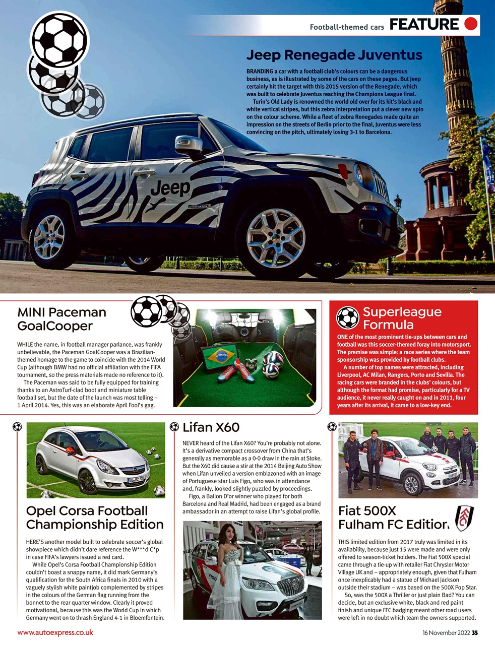 Auto Express Preview Pages