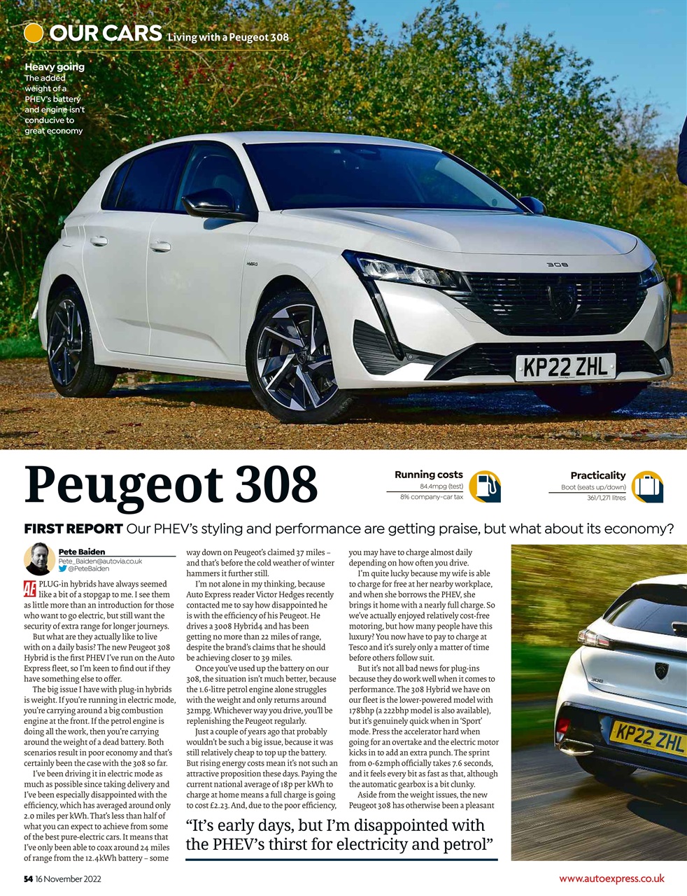 Auto Express Preview Pages