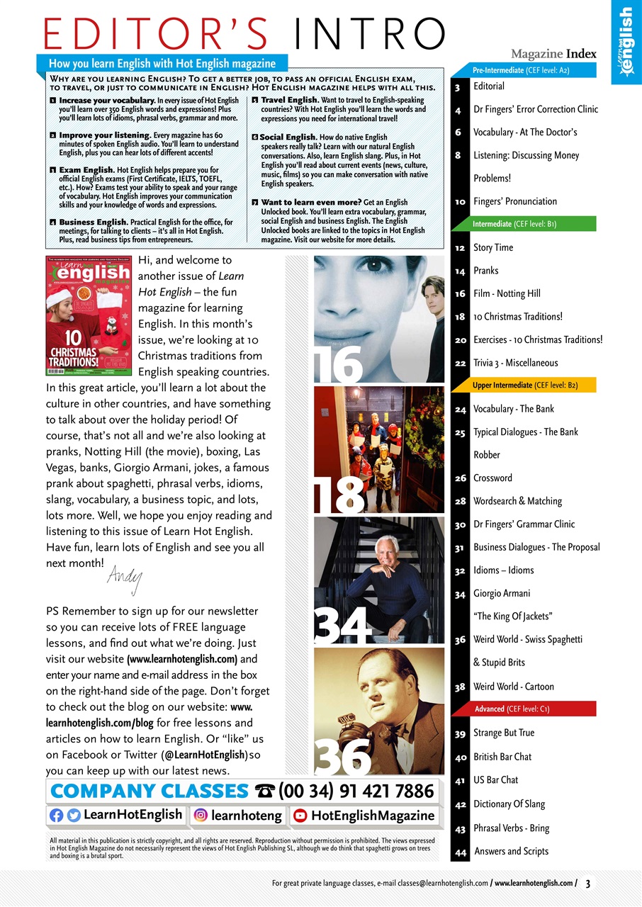 Learn Hot English Preview Pages