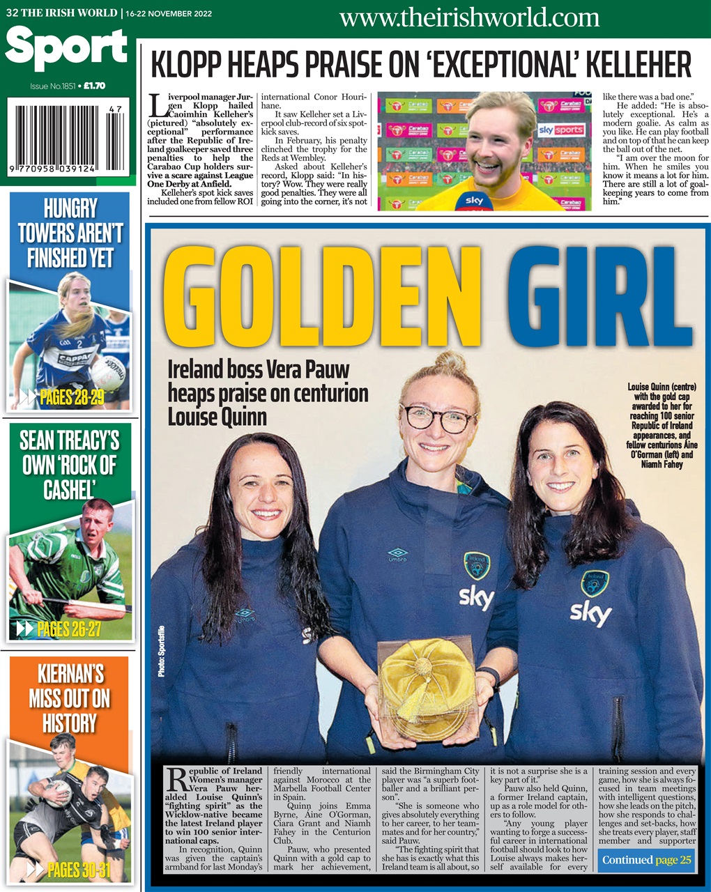 Irish World Preview Pages