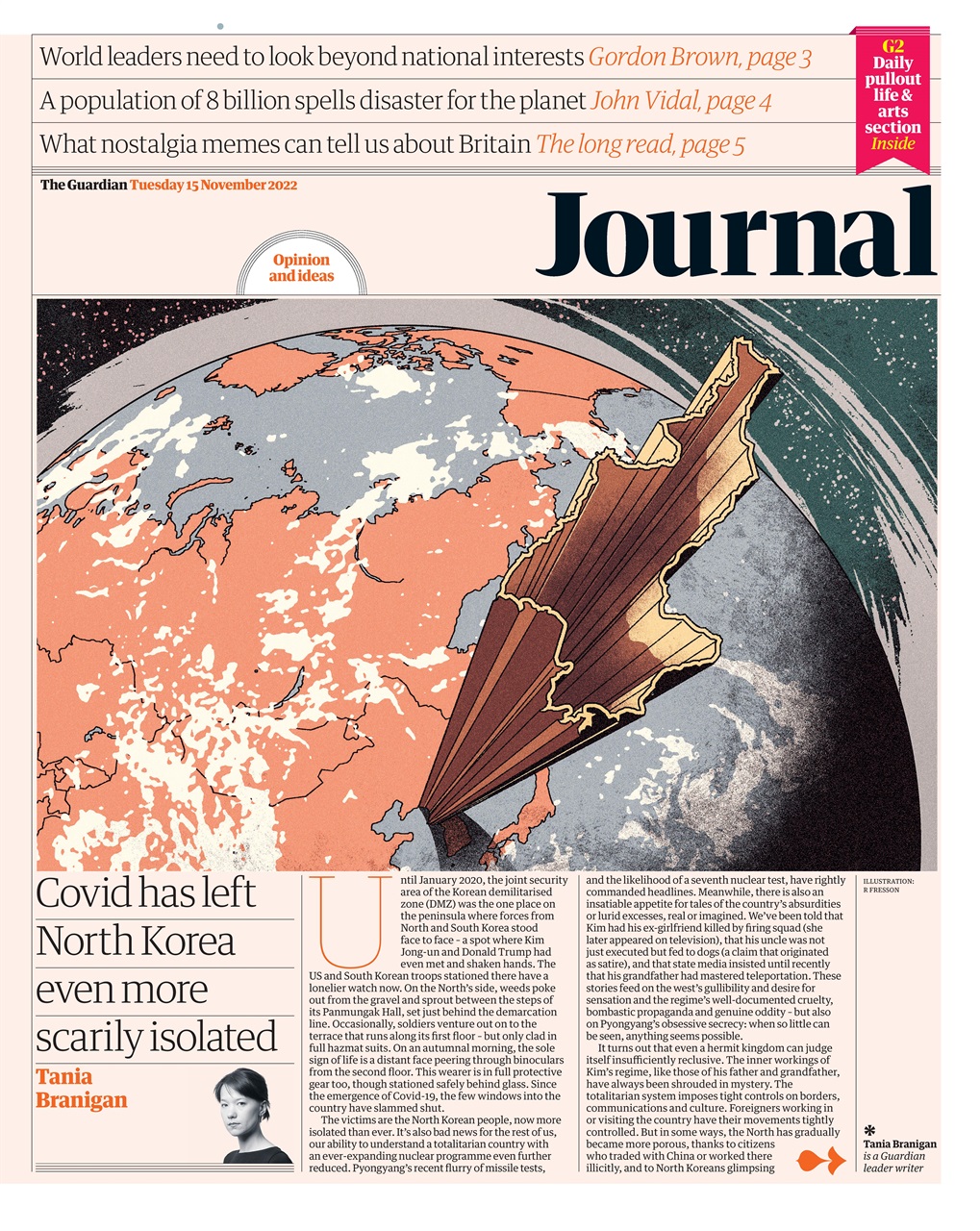 The Guardian Newspaper Preview Pages