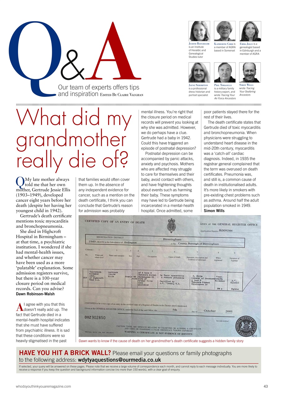 Who Do You Think You Are? Preview Pages